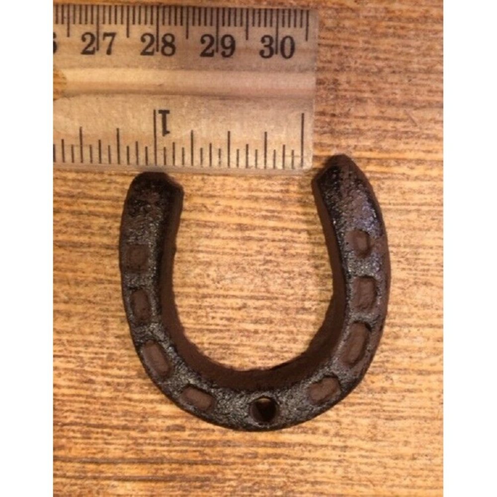 100 X-Small Horseshoes Rustic Cast Iron 2" Tall Set of One Hundred (100) 05211 - Picture 12 of 12
